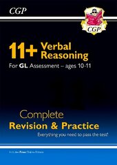 11plus GL Verbal Reasoning Complete Revision and Practice - Ages 10-11 (with   Online Edition) цена и информация | Развивающие книги | pigu.lt