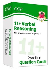 11plus GL Verbal Reasoning Practice Question Cards - Ages 10-11 цена и информация | Развивающие книги | pigu.lt