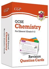 GCSE Chemistry for Edexcel (Grade 9-1): Revision Question Cards kaina ir informacija | Lavinamosios knygos | pigu.lt