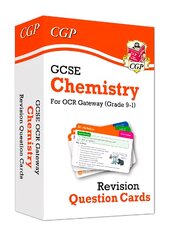 GCSE Chemistry OCR Gateway Revision Question Cards цена и информация | Книги для подростков  | pigu.lt