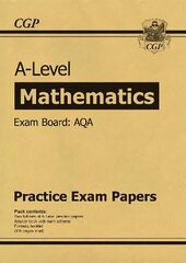 A-Level Mathematics AQA: Practice Exam Papers kaina ir informacija | Lavinamosios knygos | pigu.lt