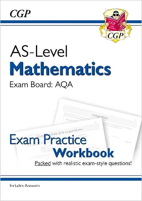 AS-Level Maths AQA Exam Practice Workbook (includes Answers) kaina ir informacija | Ekonomikos knygos | pigu.lt