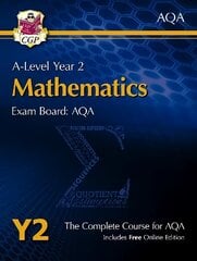 A-Level Maths for AQA: Year 2 Student Book with Online Edition цена и информация | Развивающие книги | pigu.lt