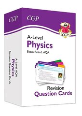 A-Level Physics for AQA: Revision Question Cards kaina ir informacija | Lavinamosios knygos | pigu.lt