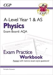 A-Level Physics: AQA Year 1 & AS Exam Practice Workbook (Includes Answers) kaina ir informacija | Lavinamosios knygos | pigu.lt