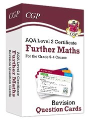 AQA Level 2 Certificate: Further Maths - Revision Question Cards цена и информация | Книги для подростков  | pigu.lt