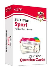 BTEC First in Sport: Revision Question Cards kaina ir informacija | Knygos paaugliams ir jaunimui | pigu.lt
