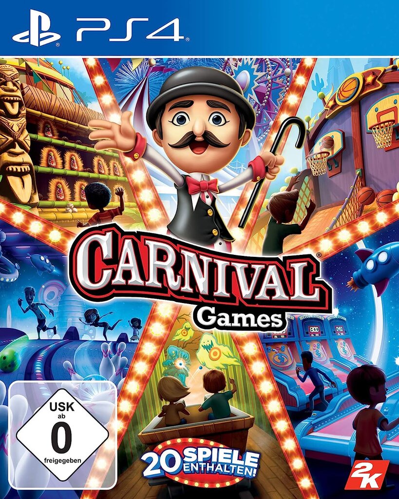 Carnival Games, PS4 цена и информация | Kompiuteriniai žaidimai | pigu.lt