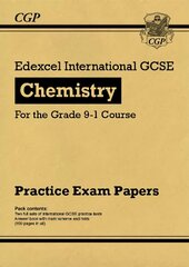 Edexcel International GCSE Chemistry Practice Papers цена и информация | Книги для подростков  | pigu.lt