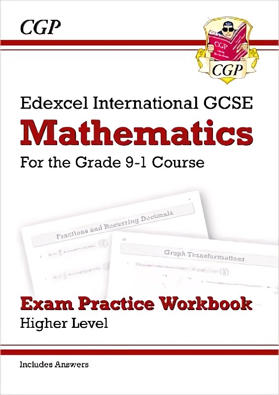 Edexcel International GCSE Maths Exam Practice Workbook: Higher - Grade 9-1 (with Answers) цена и информация | Knygos paaugliams ir jaunimui | pigu.lt