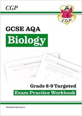 GCSE Biology AQA Grade 8-9 Targeted Exam Practice Workbook (includes answers) цена и информация | Книги для подростков  | pigu.lt