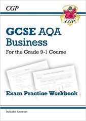 GCSE Business AQA Exam Practice Workbook - for the Grade 9-1 Course (includes Answers) kaina ir informacija | Knygos paaugliams ir jaunimui | pigu.lt