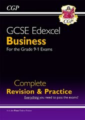 GCSE Business Edexcel Complete Revision and Practice - Grade 9-1 Course (with Online Edition) цена и информация | Книги для подростков  | pigu.lt