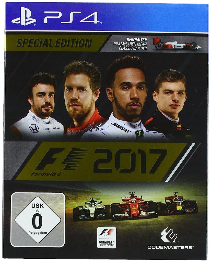 F1 2017 Special Edition, PlayStation 4 kaina ir informacija | Kompiuteriniai žaidimai | pigu.lt