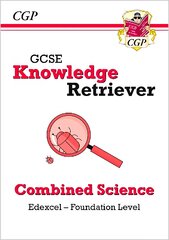 New Gcse Combined Science Edexcel Knowledge Retriever Foundation kaina ir informacija | Knygos paaugliams ir jaunimui | pigu.lt
