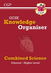 New GCSE Combined Science Edexcel Knowledge Organiser - Higher цена и информация | Книги для подростков и молодежи | pigu.lt