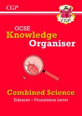 New GCSE Combined Science Edexcel Knowledge Organiser - Foundation цена и информация | Книги для подростков  | pigu.lt