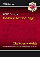 New GCSE English WJEC Eduqas Anthology Poetry Guide includes Online Edition,   Audio and Quizzes цена и информация | Книги для подростков  | pigu.lt