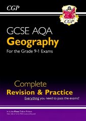 GCSE 9-1 Geography AQA Complete Revision & Practice (w/ Online Ed), WITH Online Edition kaina ir informacija | Knygos paaugliams ir jaunimui | pigu.lt