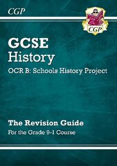 GCSE History OCR B: Schools History Project Revision Guide - for the Grade 9-1 Course цена и информация | Книги для подростков  | pigu.lt