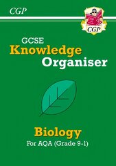 GCSE Biology AQA Knowledge Organiser цена и информация | Книги для подростков и молодежи | pigu.lt