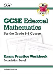 New GCSE Maths Edexcel Exam Practice Workbook: Foundation - includes Video Solutions and Answers kaina ir informacija | Knygos paaugliams ir jaunimui | pigu.lt