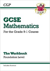 New GCSE Maths Workbook: Foundation (includes answers) цена и информация | Книги для подростков  | pigu.lt