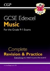 GCSE Music Edexcel Complete Revision & Practice (with Online Edition & Audio) цена и информация | Книги для подростков  | pigu.lt