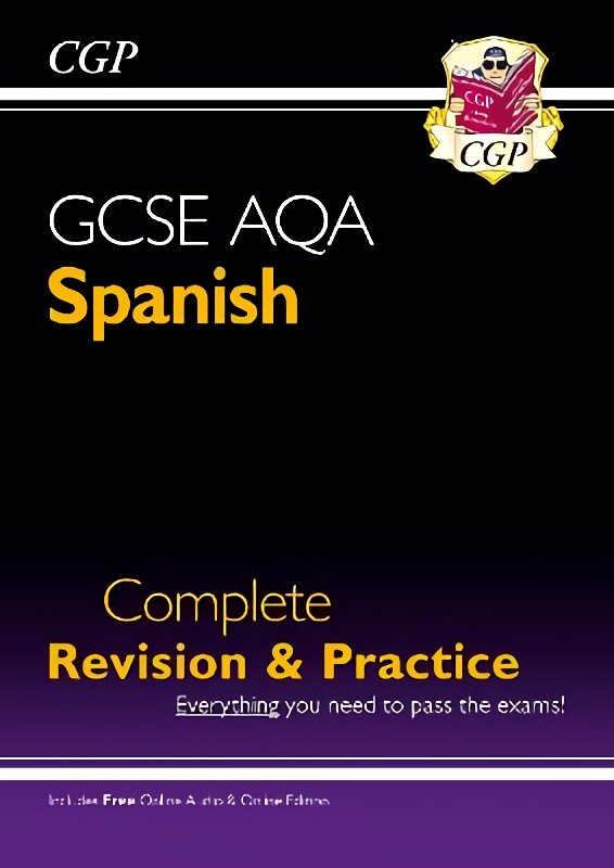 GCSE Spanish AQA Complete Revision & Practice (with Free Online Edition & Audio) цена и информация | Knygos paaugliams ir jaunimui | pigu.lt