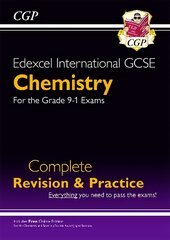 Grade 9-1 Edexcel International GCSE Chemistry: Complete Revision & Practice with Online Edition kaina ir informacija | Knygos paaugliams ir jaunimui | pigu.lt