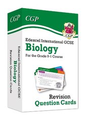 Edexcel International GCSE Biology: Revision Question Cards цена и информация | Книги для подростков и молодежи | pigu.lt