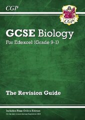 Grade 9-1 GCSE Biology: Edexcel Revision Guide with Online Edition цена и информация | Книги для подростков и молодежи | pigu.lt