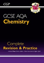 GCSE Chemistry AQA Complete Revision & Practice includes Online Ed, Videos & Quizzes kaina ir informacija | Knygos paaugliams ir jaunimui | pigu.lt