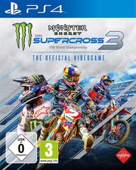 Monster Energy Supercross - официальная видеоигра 3 (PlayStation 4) цена и информация | Компьютерные игры | pigu.lt