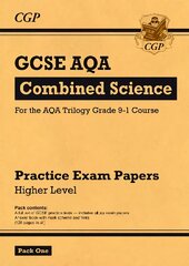 Grade 9-1 GCSE Combined Science AQA Practice Papers: Higher Pack 1 kaina ir informacija | Knygos paaugliams ir jaunimui | pigu.lt