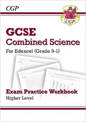 Grade 9-1 GCSE Combined Science: Edexcel Exam Practice Workbook - Higher kaina ir informacija | Knygos paaugliams ir jaunimui | pigu.lt