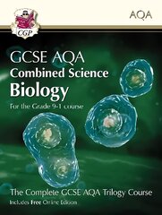 Grade 9-1 GCSE Combined Science for AQA Biology Student Book with Online Edition цена и информация | Книги для подростков и молодежи | pigu.lt