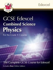 Grade 9-1 GCSE Combined Science for Edexcel Physics Student Book with Online Edition kaina ir informacija | Knygos paaugliams ir jaunimui | pigu.lt