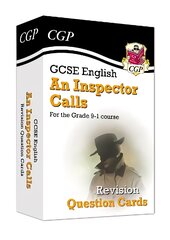 GCSE English - An Inspector Calls Revision Question Cards kaina ir informacija | Knygos paaugliams ir jaunimui | pigu.lt