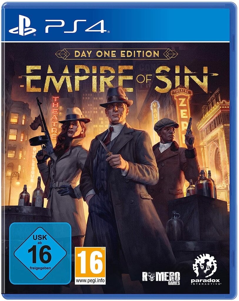 Empire of Sin Day One Edition, PlayStation 4 цена и информация | Kompiuteriniai žaidimai | pigu.lt