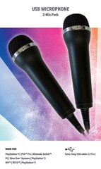 USB Mikrofonas Karaoke Games цена и информация | Микрофоны | pigu.lt