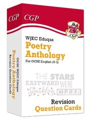 GCSE English: WJEC Eduqas Poetry Anthology - Revision Question Cards kaina ir informacija | Knygos paaugliams ir jaunimui | pigu.lt