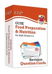 GCSE Food Preparation & Nutrition AQA Revision Question Cards kaina ir informacija | Knygos paaugliams ir jaunimui | pigu.lt