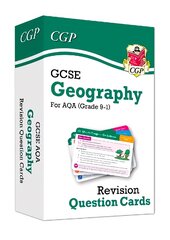 Grade 9-1 GCSE Geography AQA Revision Question Cards цена и информация | Книги для подростков и молодежи | pigu.lt