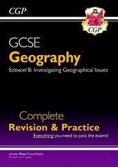 Grade 9-1 GCSE Geography Edexcel B Complete Revision & Practice (with Online Edition) kaina ir informacija | Knygos paaugliams ir jaunimui | pigu.lt