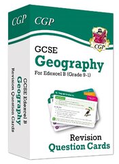 GCSE Geography Edexcel B Revision Question Cards kaina ir informacija | Knygos paaugliams ir jaunimui | pigu.lt