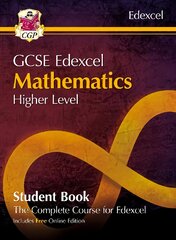 Grade 9-1 GCSE Maths Edexcel Student Book - Higher (with Online Edition) цена и информация | Книги для подростков и молодежи | pigu.lt