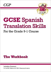 Grade 9-1 GCSE Spanish Translation Skills Workbook (includes Answers) kaina ir informacija | Knygos paaugliams ir jaunimui | pigu.lt