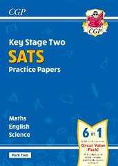 New KS2 Complete Sats Practice Papers Pack 2: Science, Maths & English for the 2023 tests kaina ir informacija | Knygos paaugliams ir jaunimui | pigu.lt