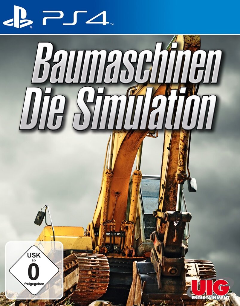 Baumaschinen - Die Simulation, PS4 цена и информация | Kompiuteriniai žaidimai | pigu.lt